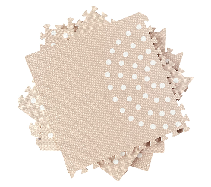 Sandy Beige Polka