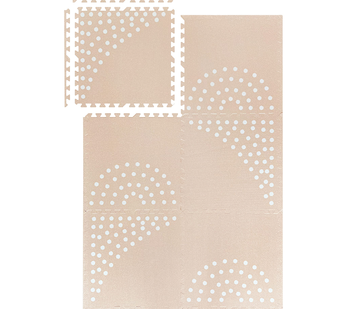 Sandy Beige Polka