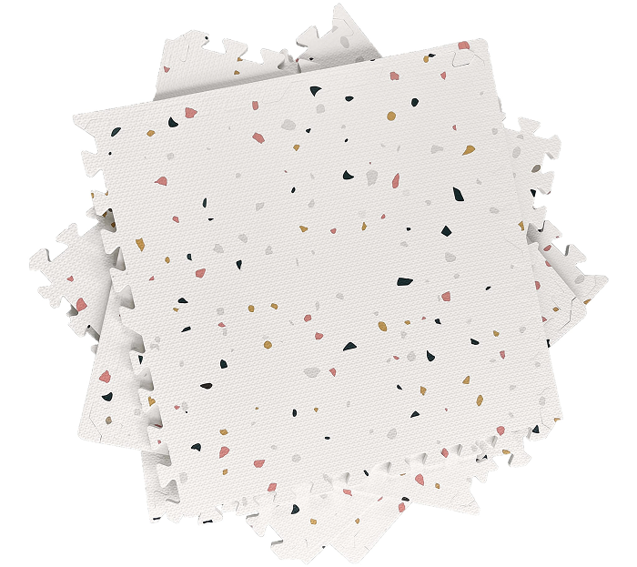 Blush White Terrazzo