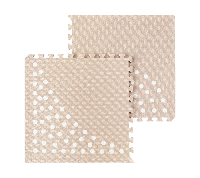 Sandy Beige Polka